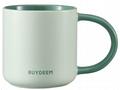 BUYDEEM CD1018 Ceramic Mug 300 ml, color Cozy Gree