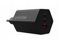 CANYON charger HEXAGON 65 GaN 65W 2xPD 1xQC EU Bla