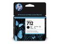 HP 712 Inkoustová náplň černá (80ml), 3ED71A