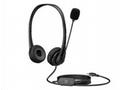 HP Wired USB-A Stereo Headset EURO