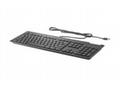 HP klávesnice slim SmartCard USB, černá, CZ v2 - r