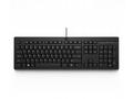HP 125 G2 - Klávesnice - 100% - full size - USB - 