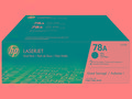 HP Toner 78A LaserJet Black 2-pack