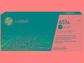 HP 651A Black LJ Toner Cart, CE340A (13,500 pages)