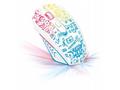 CONNECT IT DOODLE WHITE Limited Edition herní myš,