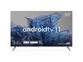 KIVI - 55", UHD, Android TV 11, Black, 3840x2160, 