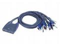 ATEN přepínač KVM 4-port VGA KVMP USB2.0, mini, au