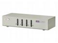 Aten 4-port KVM USB, audio 2.1, včetně kabelů