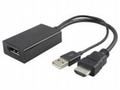 PremiumCord adaptér HDMI to DisplayPort Male, Fema