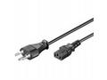 PremiumCord Kabel síťový 230V k počítači 2m se zás