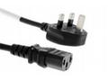 PREMIUMCORD Kabel napájecí 230V, zahnutá zástrčka 