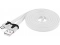 PremiumCord Kabel micro USB 2.0, A-B 2m, plochý PV