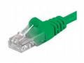 PremiumCord Patch kabel UTP RJ45-RJ45 CAT6 7m zele