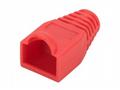 PremiumCord Kryt konektoru RJ45 - červená