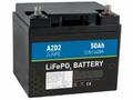 A2D2 baterie LiFePO4 12,8V 50Ah M6