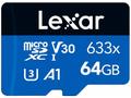 Lexar paměťová karta 64GB High-Performance 633x mi