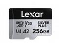 Lexar 512GB H-P Silver Plus microSDHC s adp C10 A2