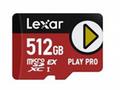 Lexar paměťová karta 512GB PLAY PRO microSDXC™ Exp