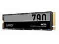 Lexar NM790, 512GB, SSD, M.2 NVMe, Šedá, 5R