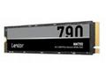 Lexar NM790, 512GB, SSD, M.2 NVMe, Šedá, 5R
