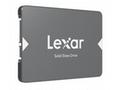 Lexar NS100, 128GB, SSD, 2.5", SATA, Šedá, 3R
