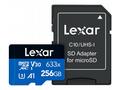 Lexar paměťová karta 256GB High-Performance 633x m