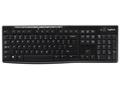 Logitech K270, Bezdrátová USB, CZ-SK layout, Černá