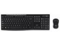 Logitech klávesnice s myší Wireless Combo MK270, C