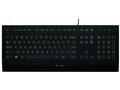 Logitech K280e, Drátová USB, US-Layout, Černá