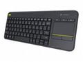 Logitech Wireless Touch Keyboard K400 Plus - Kláve