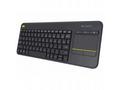Logitech K400 plus, Bezdrátová USB, US layout, Čer