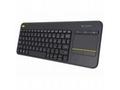 Logitech K400 plus, Bezdrátová USB, US layout, Čer