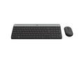 set Logitech slim Wireless MK470 - graphite, US