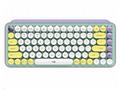 Logitech POP Keys Wireless Mechanical Keyboard Wit