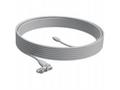 Logitech Rally Mic Pod Extension Cable - OFF-WHITE