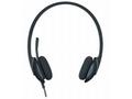 Logitech Corded USB Headset H340 - EMEA - BLACK