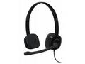 Logitech Headset Stereo H151, drátová sluchátka + 
