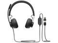 Logitech sluchátka s mikrofonem Zone Wired Teams H