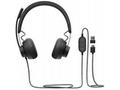 Logitech sluchátka s mikrofonem Zone Wired Teams H