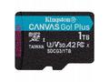 Kingston MicroSDXC karta 1TB Canvas Go! Plus, R:20