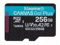 KINGSTON 256GB microSDXC Canvas Go Plus Gen4 200MB