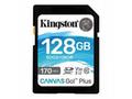 Kingston SDXC karta 128GB Canvas Go! Plus, R:170, 