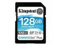 Kingston paměťová karta 128GB SDXC Canvas Go Plus 