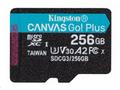 Kingston paměťová karta 256GB microSDXC Canvas Go 