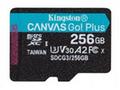 Kingston paměťová karta 256GB SDXC Canvas Go Plus 