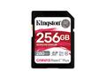 Kingston paměťová karta 256GB Canvas React Plus SD