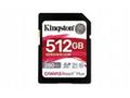 Kingston SDXC karta 512GB Canvas React Plus, UHS-I