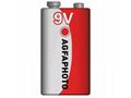 AgfaPhoto zinková batéria 9V, shrink 1ks 