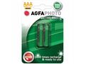 AgfaPhoto prednabité batérie 1.2V, AAA, 950mAh, bl