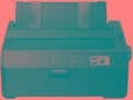 Epson, FX-890IIN, Tisk, Jehl, Role, LAN, USB
